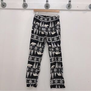 Old navy fleece fair isle pajama bottoms